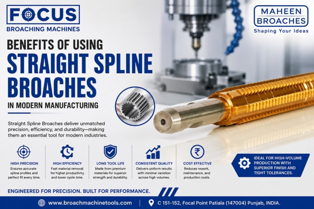 Straight Spline Broaches