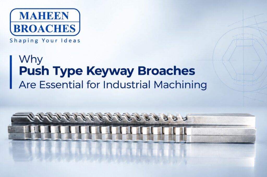 Push Type Keyway Broaches